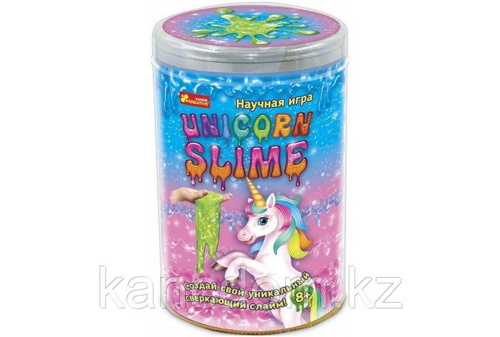 Научная игра Unicorn slime