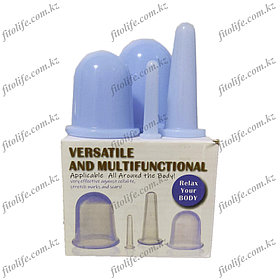 Вакуумные присоски для массажа лица и шеи