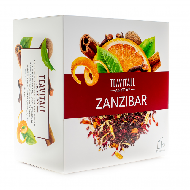 Чайный напиток ежедневный TeaVitall Занзибар Anyday "Zanzibar"