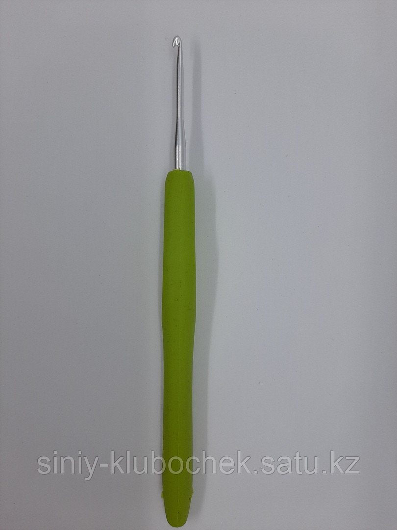 Крючки для вязания алюминиевые Maxwell с резиновой ручкой 2,0 мм - фото 2 - id-p92302654