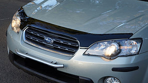 Мухобойка (дефлектор капота) Subaru Outback 2006-2009 (кроме версии USA рестайлинг)