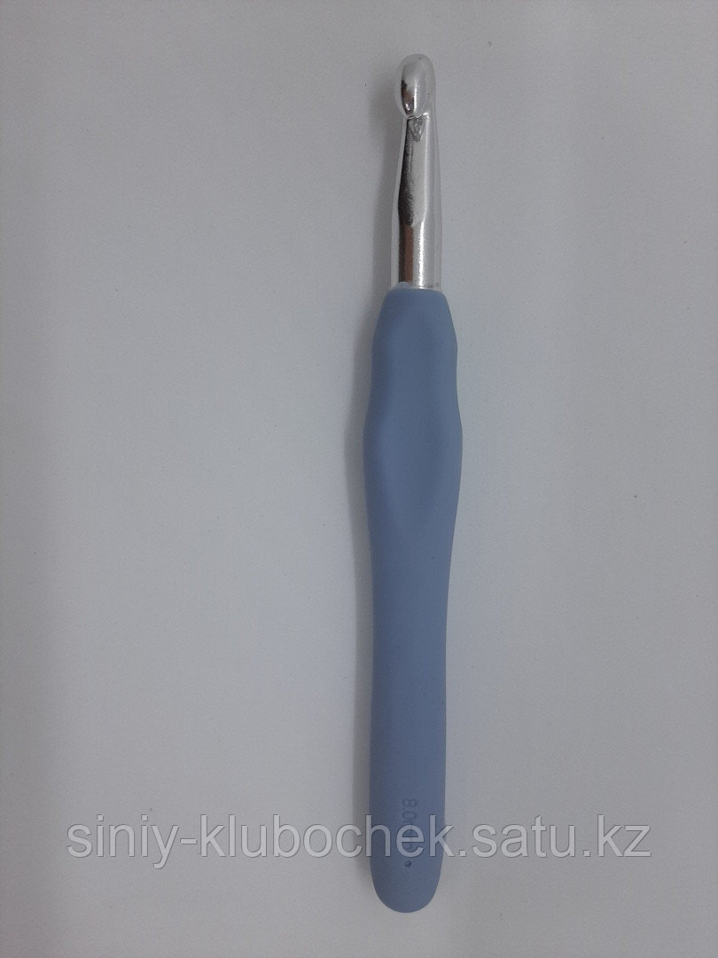 Крючки для вязания алюминиевые Maxwell с резиновой ручкой 8,0 мм - фото 2 - id-p92302679
