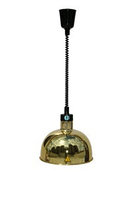 Тепловая лампа для подогрева блюд Hurakan HKN-DL750 латунь