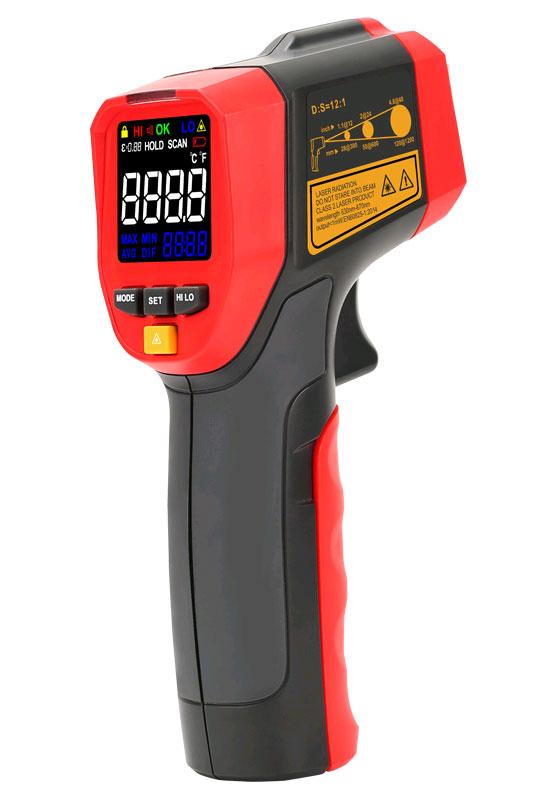 Термометр инфракрасный (пирометр) UNI-T UT301A+ (-32°С +420°С). Внесён в реестр РК