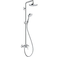 Душевая система Hansgrohe Croma Select S Хром Белая (27255400)