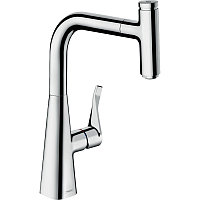 Смеситель для кухни Hansgrohe Metris Select M71  Хром (73802000)