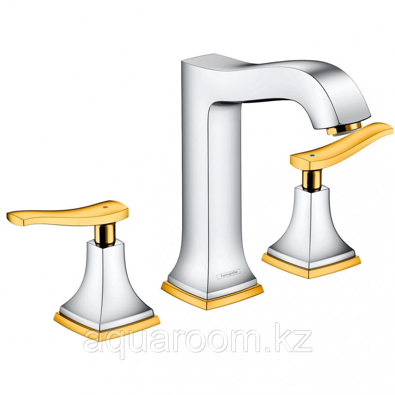 Смеситель для раковины Hansgrohe Metropol Classic  Хром Золото (31331090)