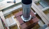 Дымоход 1,0м с комлектующими  .(430/0,5мм). Ф 80.  Ferrum., фото 8