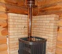 Дымоход 1,0м с комлектующими  .(430/0,5мм). Ф 80.  Ferrum., фото 10