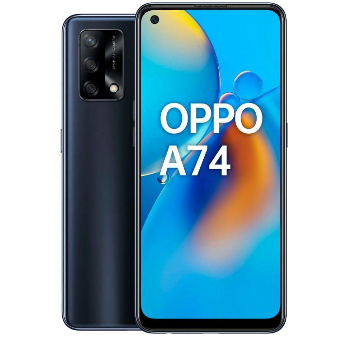 Смартфон OPPO A74 BLACK CPH2219 - фото 1 - id-p92330436