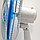 Настольный вентилятор вращающийся электрический Scarlett YL-0133 голубой, фото 7