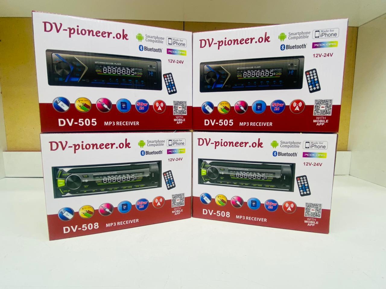 Автомагнитола DV PIONEER 505 BTBluetooth USB AUX FM пульт - фото 1 - id-p92335093