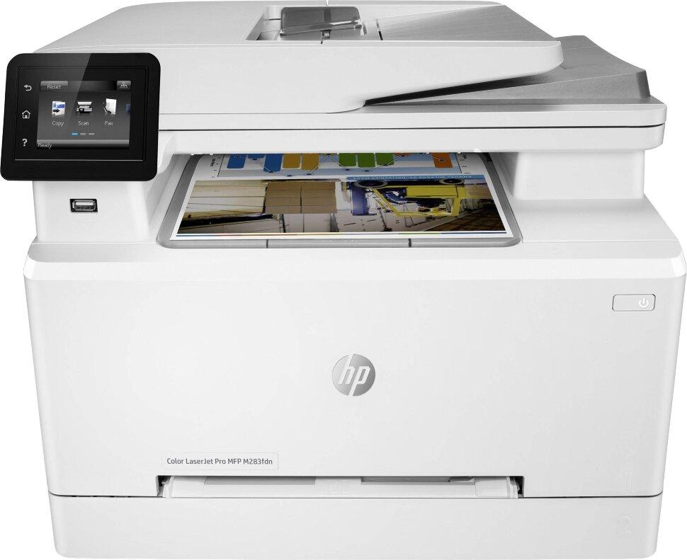 МФУ HP Color LaserJet Pro M283fdw 7KW75A