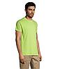Футболка Sols Regent XXL, светло-зеленая, фото 8