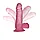 Фаллоимитатор - Crystal Dildo Small Lovetoy (15*3.5) розовый, фото 2