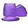 Фаллоимитатор - Crystal Dildo Small Lovetoy (15*3.5) фиолетовый, фото 8