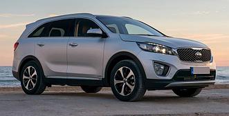 Переходные рамки на KIA Sorento 2015-2018 на Hella 3/3R