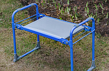 Садовая скамейка перевертыш голубая Nika 64555 (002)