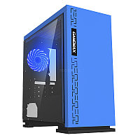 Корпус ПК без БП GameMax EXPEDITION H605-BLU