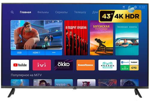 Телевизор XIAOMI MI TV 4S 43" GLOBAL VERSION ANDROID TV