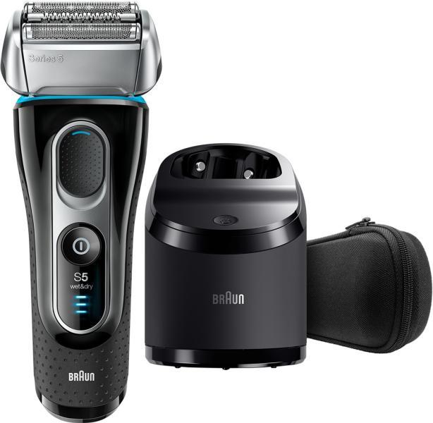 Электробритва BRAUN SHAVER 5195cc BLK/BLK BOX черный - фото 1 - id-p92356941