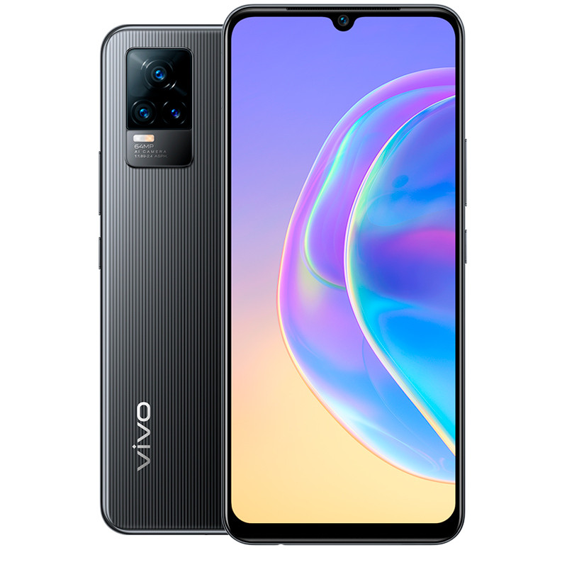 Смартфон Vivo V21E, Roman Black, фото 1
