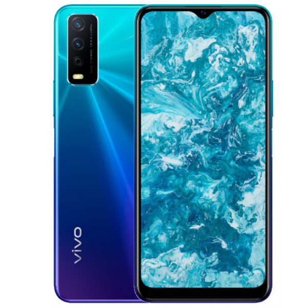 Смартфон Vivo Y12S, Nebula Blue (V2026) - фото 1 - id-p92359230