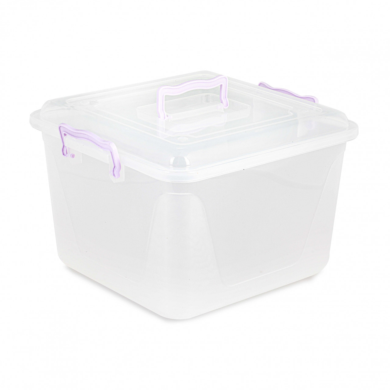 Контейнер 4л квадр. с ручками Альтернатива пласт, фото 1