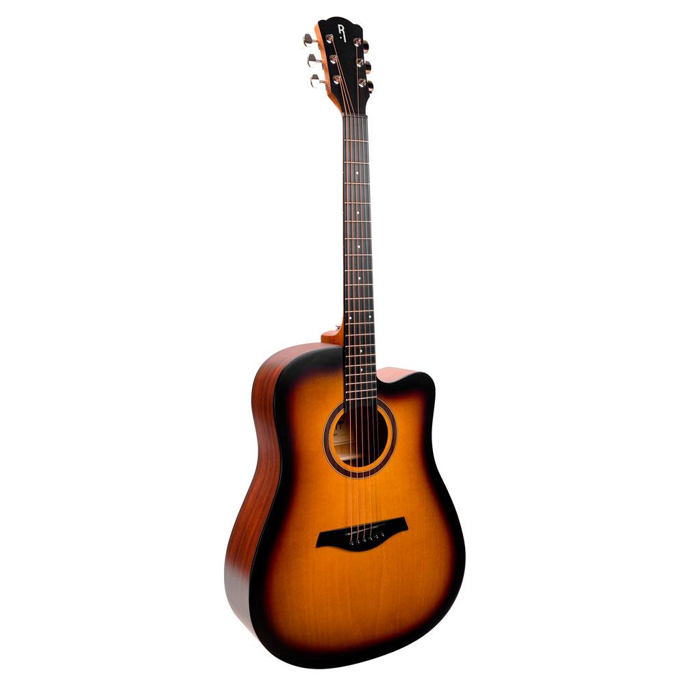 Акустическая гитара Rockdale Aurora D3 C SBST - фото 3 - id-p92360142