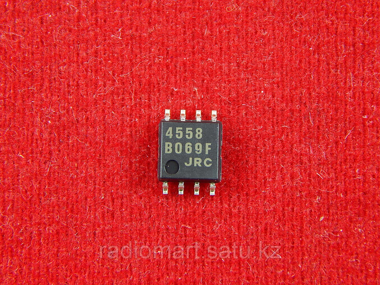 Микросхема JRC4558 Операционный Усилитель, 22V, 4.5mA, 400mW, SOP.