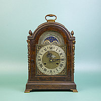 Кабинетные​ часы​ ​ Ernest JOHNSON. LONDON. ​ Настольные кабинетные часы голландского типа. ​