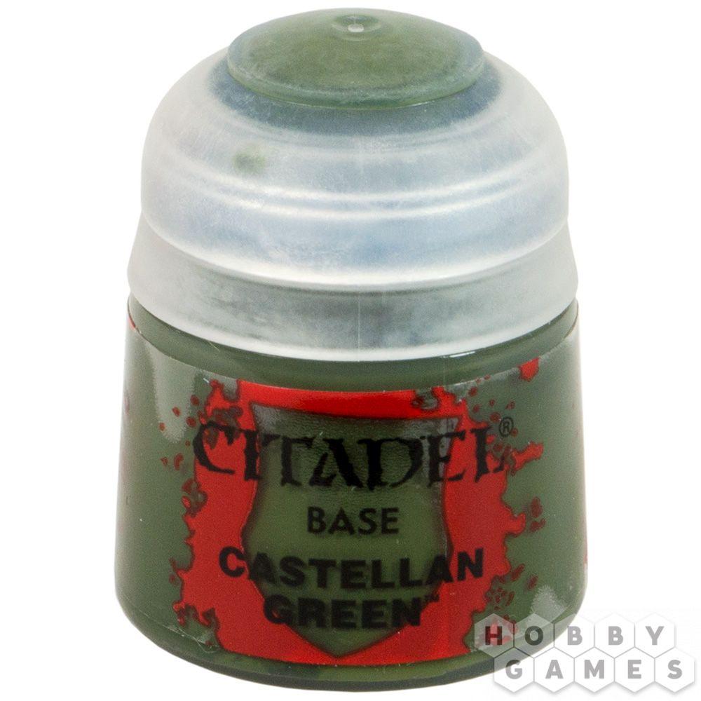 Краска Citadel Зеленый Кастеллан (Paint Pot: Castellan Green)