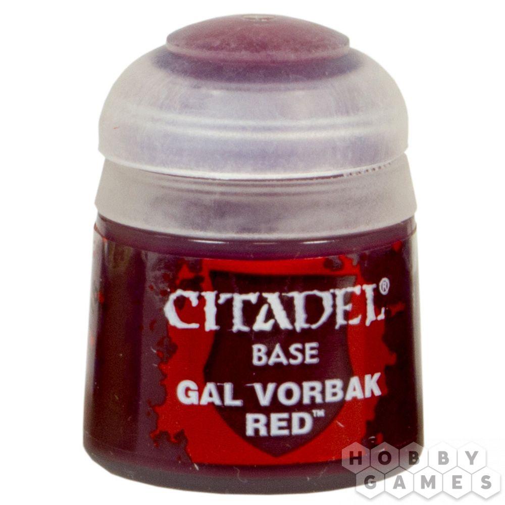 Краска Citadel: База: гал ворбак красный (BASE:GAL VORBAK RED (12ML))