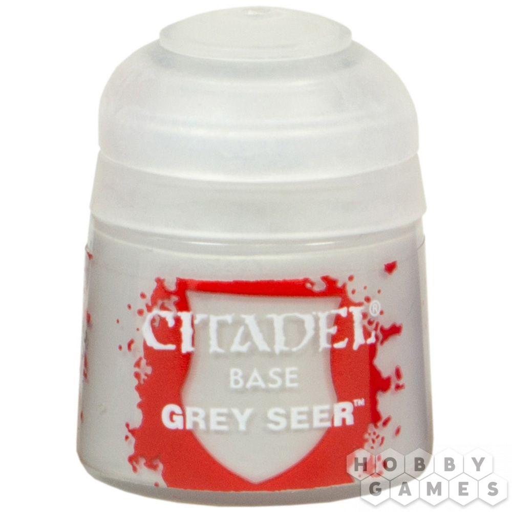 Краска Citadel: База: серый провидец ( BASE: GREY SEER (12ML))