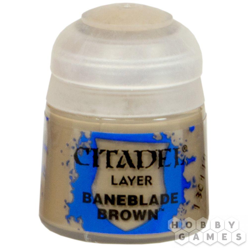 Краска Citadel: Коричневый "Бэйнблэйд (Paint Pot: Baneblade Brown)