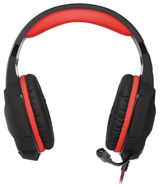 ПРОВОДНЫЕ ПОЛНОРАЗМЕРНЫЕ НАУШНИКИ С МИКРОФОНОМ SVEN AP-G988MV BLACK-RED