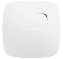 Ajax FireProtect Plus - Беспроводной пожарный датчик с сенсорами температуры и угарного газа (белый, чёрныё).