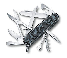 Нож VICTORINOX Мод. HUNTSMAN NAVY CAMO (91мм) - 15 функций, R 18162