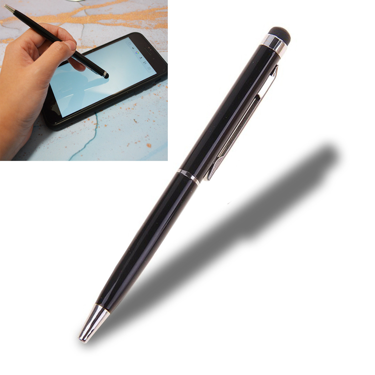 Стилус ручка GSMIN D8 универсальный (Розовый)
