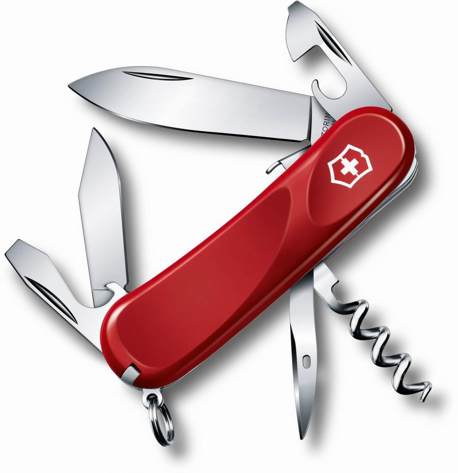 Нож VICTORINOX Мод. Evolution Security 101 (85мм) - 13 функций, красный R 18971