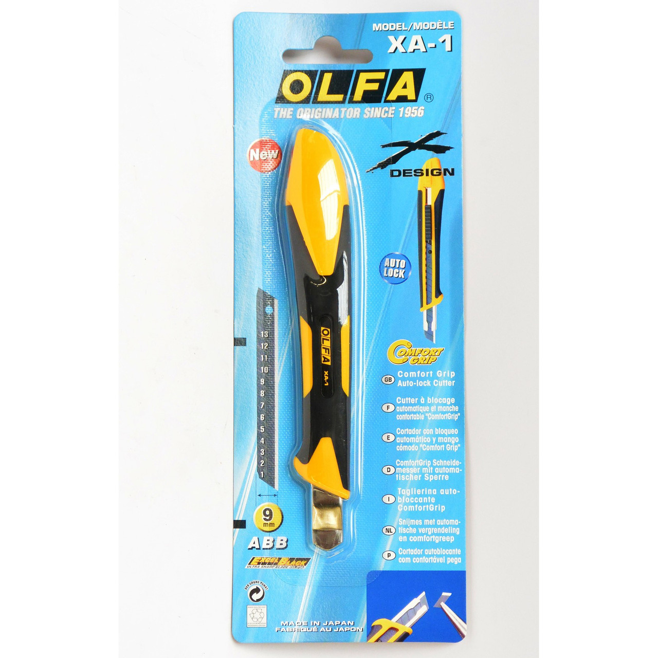Нож OLFA XA-1 лезвие 9мм - фото 2 - id-p92375318