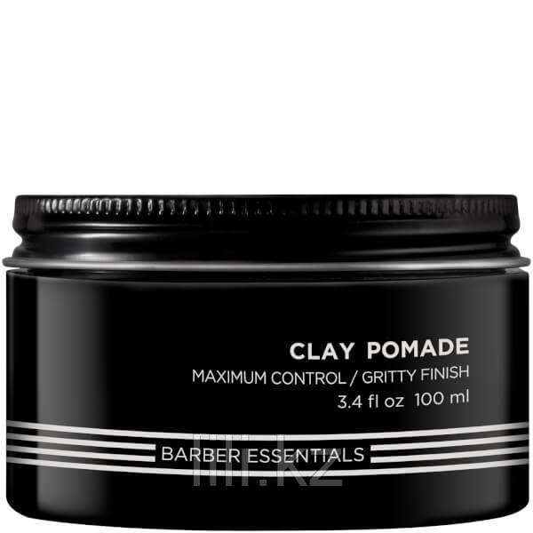 Помада-глина для естественных матовых укладок, для мужчин Redken Brews Clay Pomade 100 мл.
