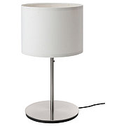 Лампа настольная РИНГСТА / СКАФТЕТ никелированный 56 см ИКЕА, IKEA