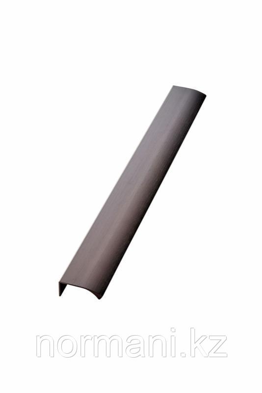 Мебельная ручка накладная EDGE STRAIGHT L.350мм, отделка бронза темная, фото 1