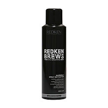 Спрей для волос фиксирующий, для стойкости укладки Redken Brews Hairspray 200 мл.