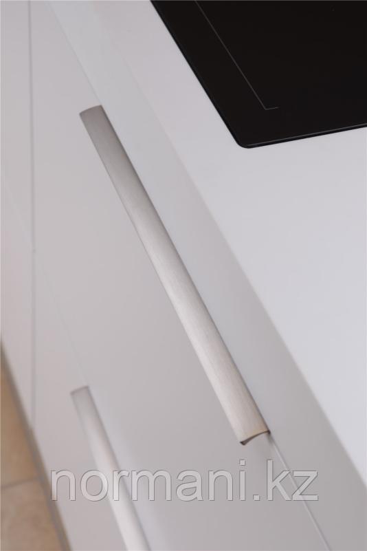 Мебельная ручка накладная EDGE STRAIGHT L.350мм, отделка сталь шлифованная, фото 1
