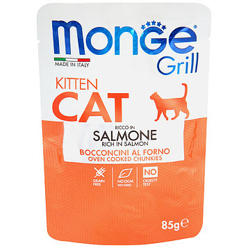 Monge Cat Grill Корм для котят с лососем