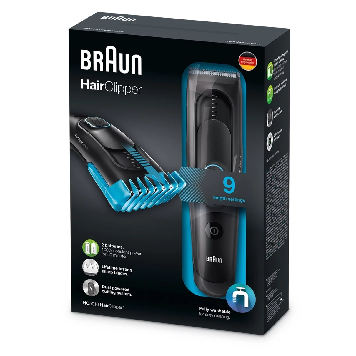 Машинка для стрижки волос BRAUN HC5010 - фото 7 - id-p92377085