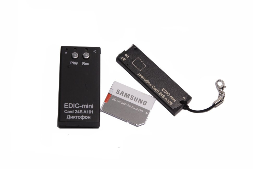 Диктофон EDIC-mini Card24S A106