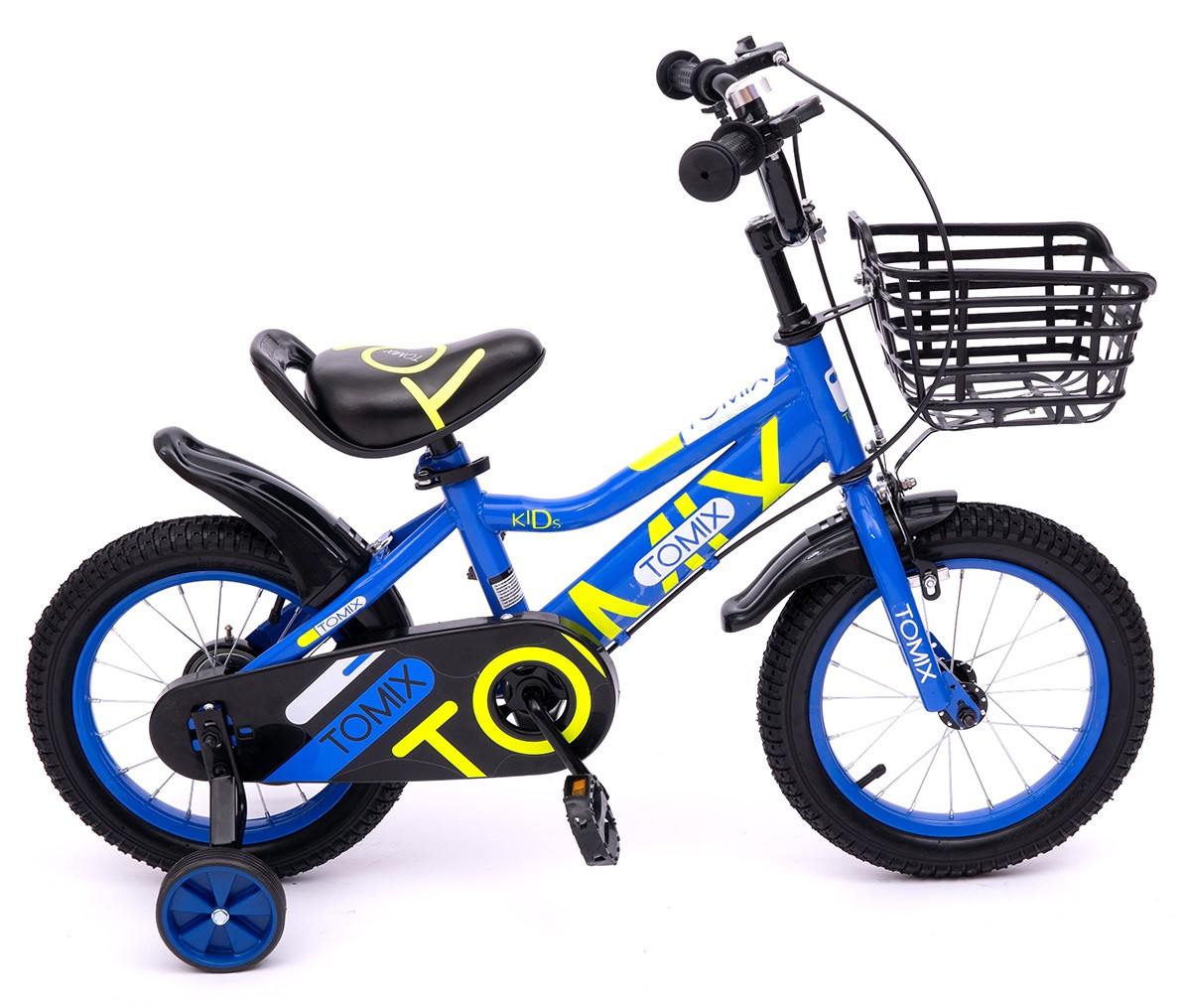 Двухколесный велосипед Tomix Junior Captain 14 Blue - фото 2 - id-p92377736